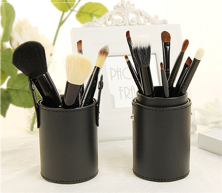 Fasion Makeup Brush Set+Cup Holder Professional Makeup Brushes Set