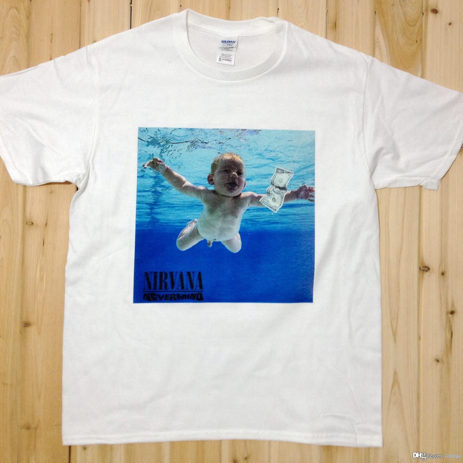 Download Nirvana Nevermind Rock Music Band Tee T Shirts Unisex Mens Desktop Wallpaper Free Get Wallpaper Nirvana Nevermind Rock Music Band Tee T Shirts Unisex Mens HD