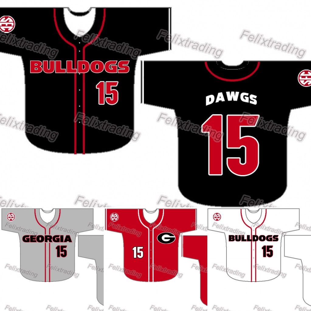 georgia baseball uniforms