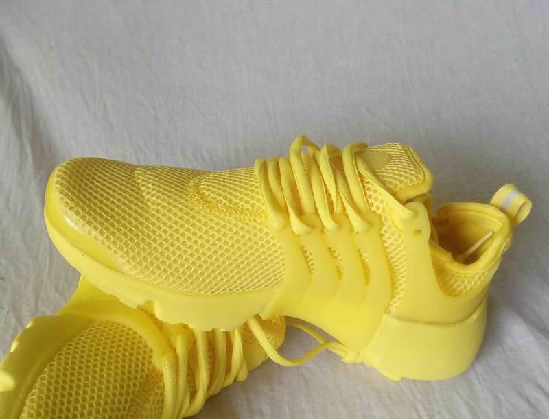 yellow presto sneakers