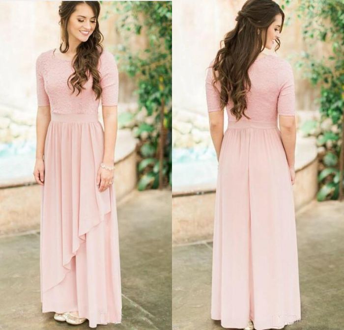 dusty yellow bridesmaid dresses