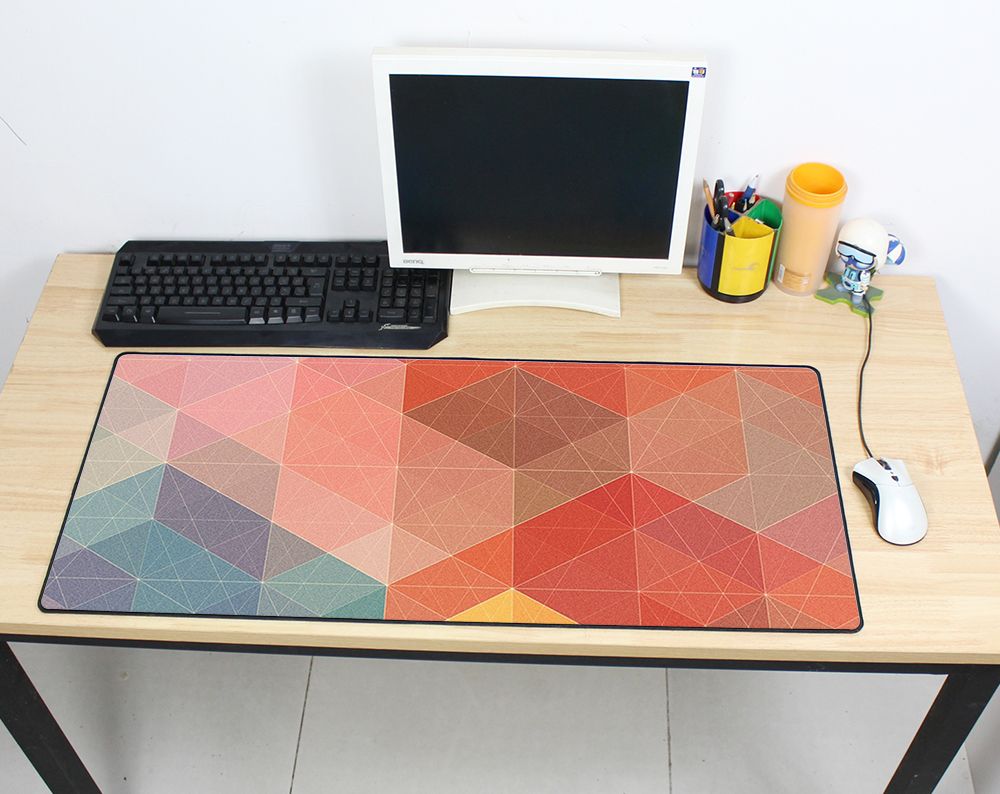 Cheapest Large Mouse Pad 900x400mm Speed Keyboards Mat Rubber