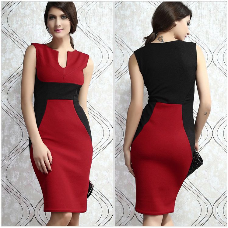 pencil shape dress