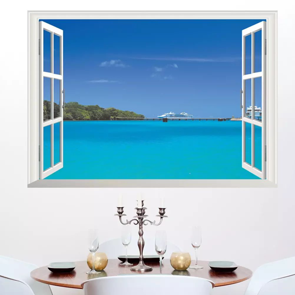 Get Acheter 3d Diy Decal Hawaii Vue Sur La Mer Plage Fenetre Stickers For Android Free Wallpaper Acheter 3d Diy Decal Hawaii Vue Sur La Mer Plage Fenetre Stickers Desktop Wallpaper Free