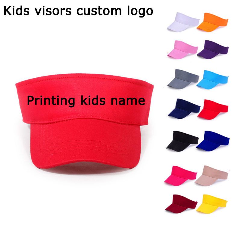 VISOR Visor Cap Custom LOGO Children 