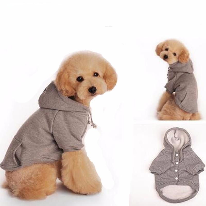 2020 Dog Clothes For Small Dogs Winter Warm Girl And Boy Fleece