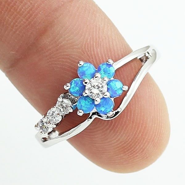 blue diamond rings for sale