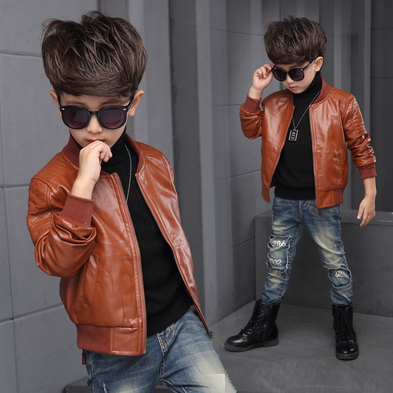 leather jacket for 1 year old boy