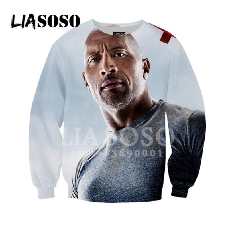 dwayne johnson pullover