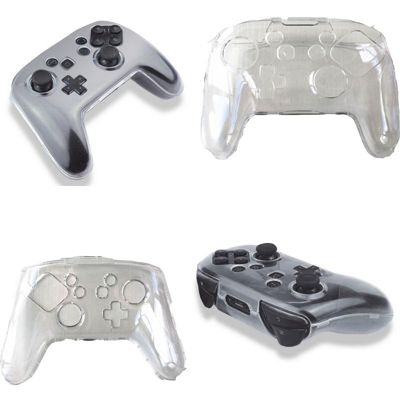 switch pro controller clear shell