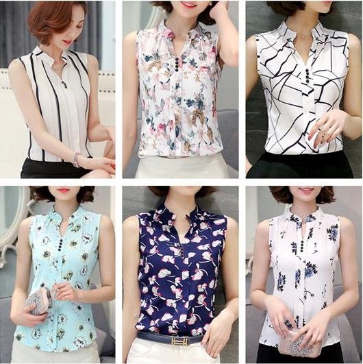 sleeveless formal shirt