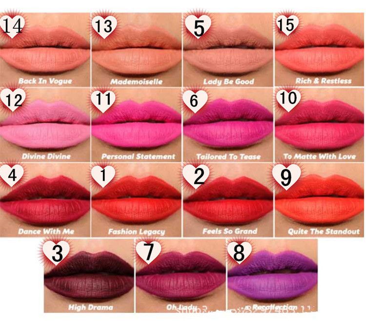 Hot M A C Makeup Retro Matte Liquid Lipstick 5ml 017oz Rouge A Levre Brand Lip Gloss Lipgloss Dhl Covergirl Lip Gloss Lip Gloss Brands From