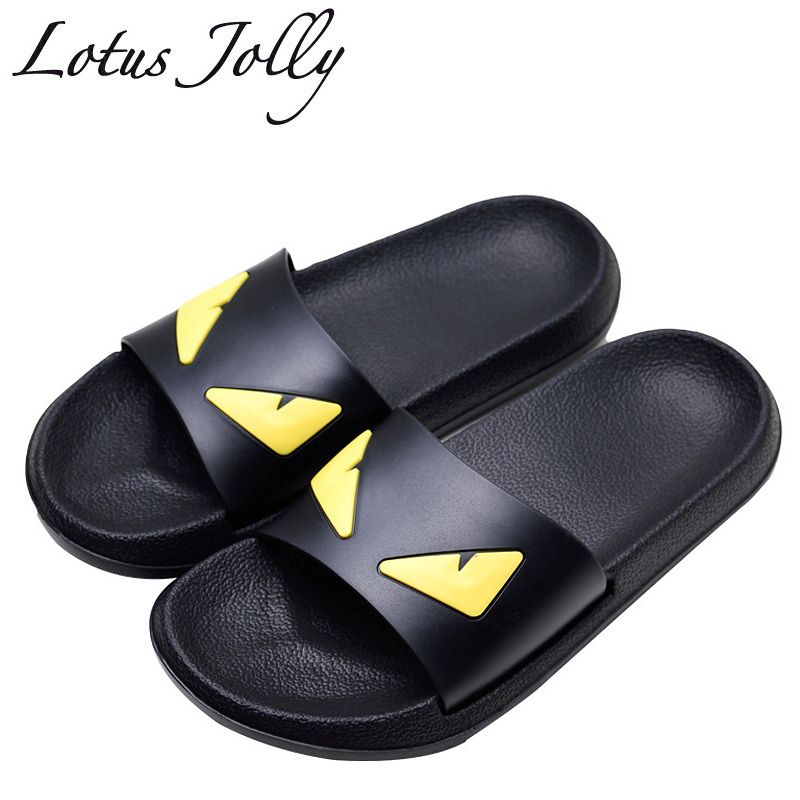 fendi monster slides