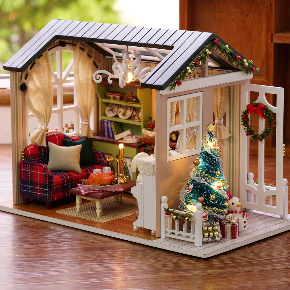 modern miniature dollhouse