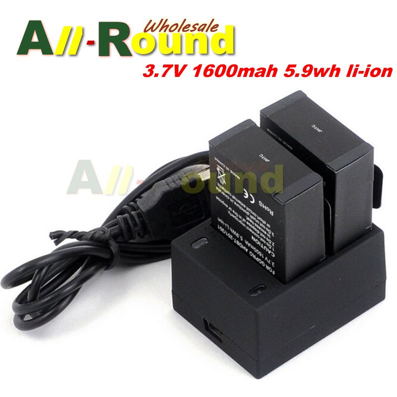 For Gopro Hero 3 Battery 3 7v Ahdbt 301 Hero3 Battery Usb Dual Charger For Gopro Hero3 Ahdbt302 Camera Accessories From Zhong 12 97 Dhgate Com