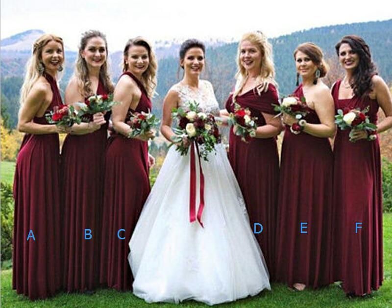 Mahonia Bridesmaid Dress - Wine main image 1