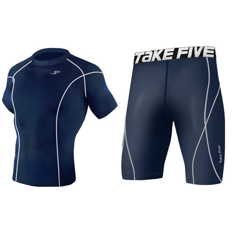 Take Five Mens Skin Tight Compression Base Layer Running Pants Leggings 034 CA