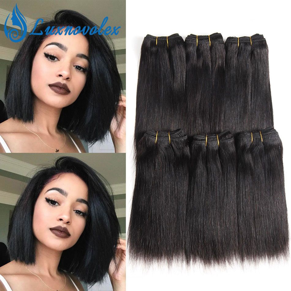 Straight Brazilian Hair 6 Bundles Body Wave Deep Wave Kinky Curly