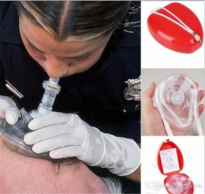 Emergency Tool First Aid CPR Breathing Mask Protect Rescuers Artificial