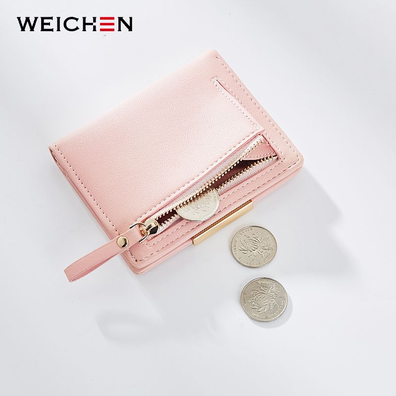 Compra WEICHEN Monedero Y Monedero Para Mujeres Pequeñas Carteras Y Monedero  Para Mujer Maciza Simple Lady Monederos Para Mujer Monederos Cartera  Carteira Carteras Carteras Barato | Entrega Rápida Y Calidad | Es.Dhgate