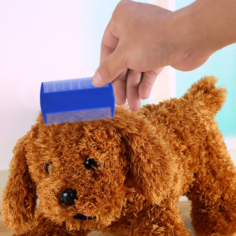 2019 Plastic Flea Lice Combs Double Sided Pet Flea Combs Cat