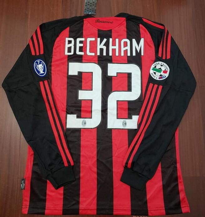 camiseta ronaldinho milan