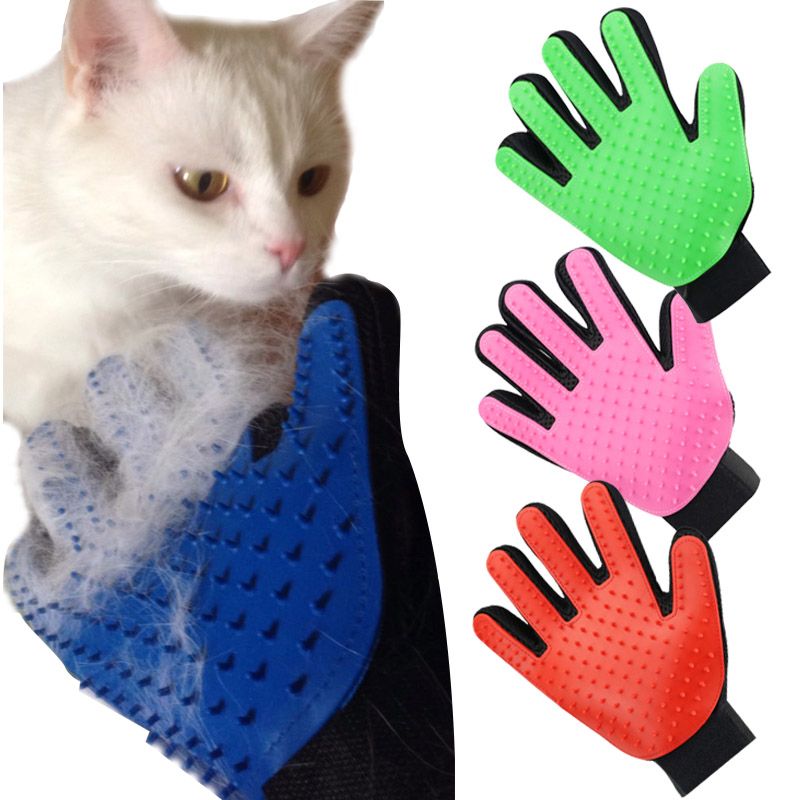 cat comb glove