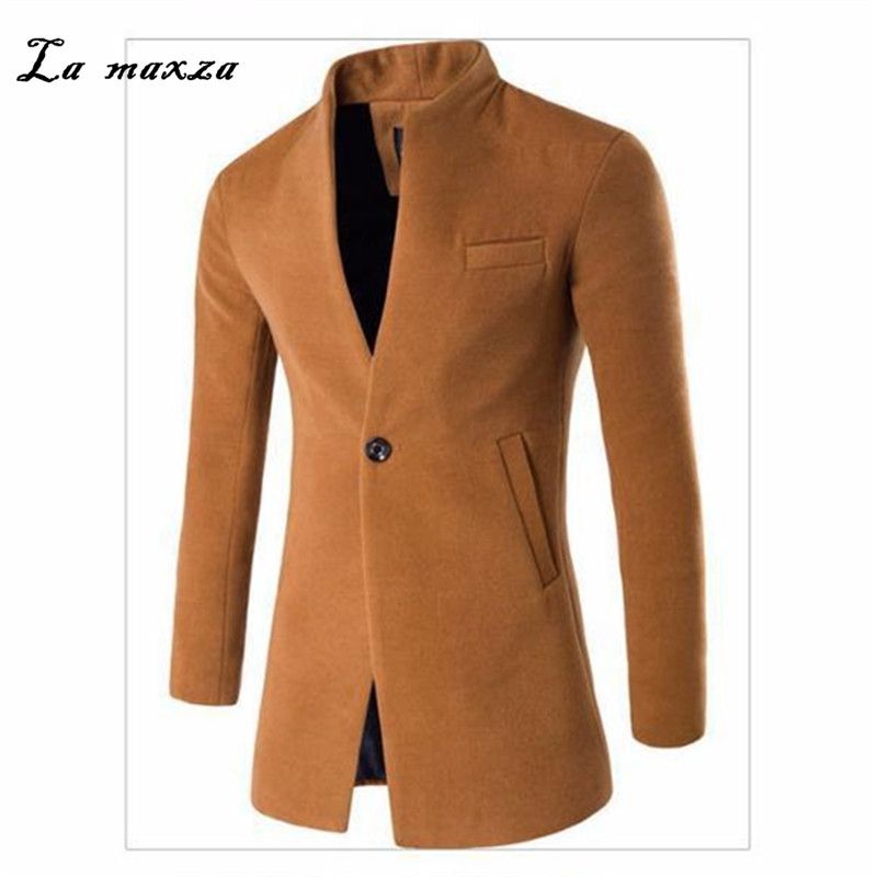 2021 Wool Mens Coat 2018 Smart Casual Winter Dress Coat Mens Coats