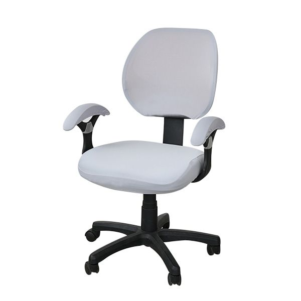 Orfjall Donen Sandalye Beyaz Vissle Acik Mavi 65x65x96 Cm Housemax