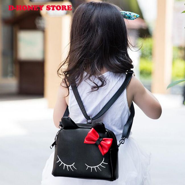 black cat crossbody bolsa