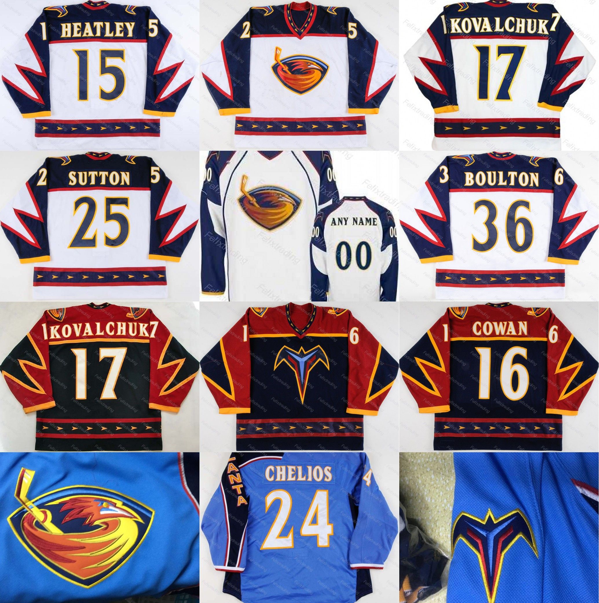 marian hossa atlanta thrashers jersey