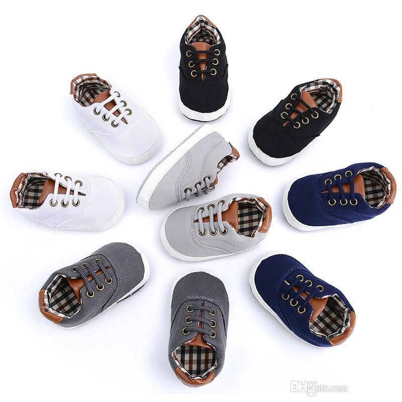 chaussure en toile bebe garcon