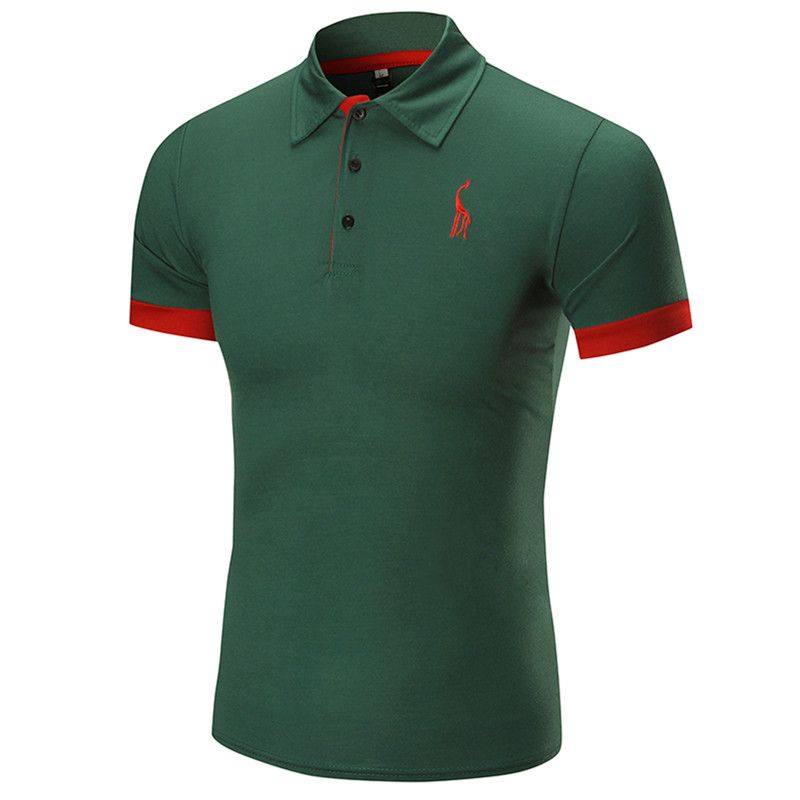 Buy Dropship Products Of Hot Sale Casual Polo Shirt Men Fashion Short Sleeve Mens Polos New 
