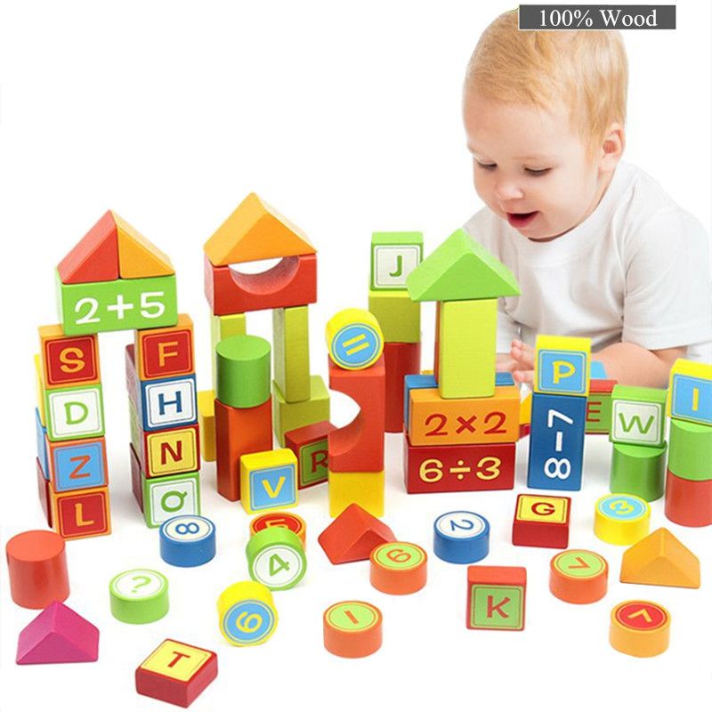 kids wooden bricks