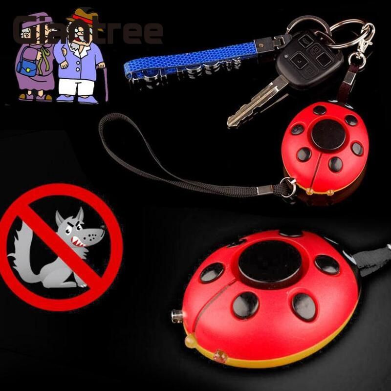 Alarm Keychain Portable Outdoor for Women Beetle Type Personal Security Alarm