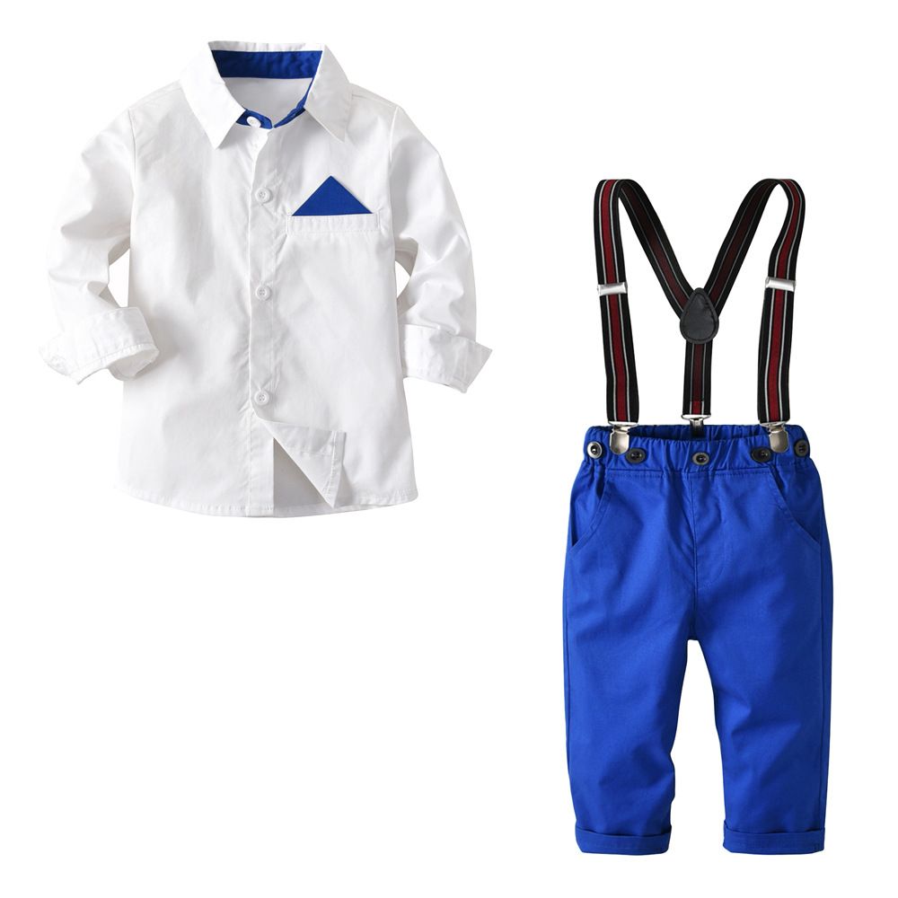 camisas blancas manga larga para niños
