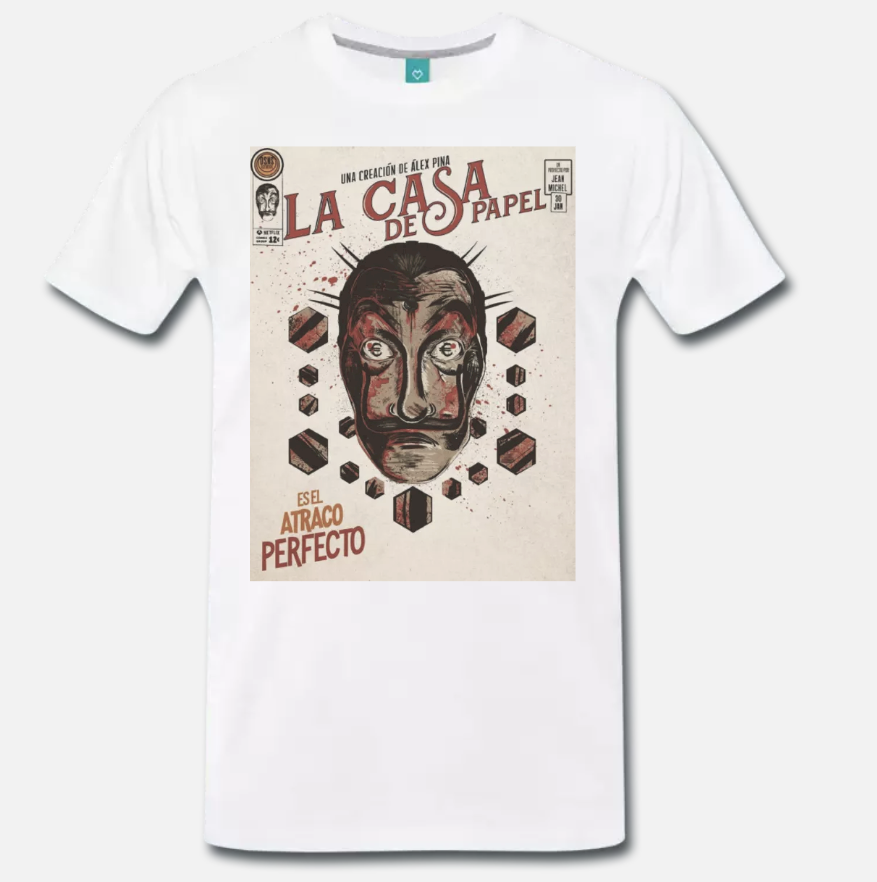 T Shirt Maglia Meme La Casa Di Carta La Casa De Papel Serie Tv Cult 1 A Shirt A Day T Shirt From Parodytees24 127 Dhgatecom