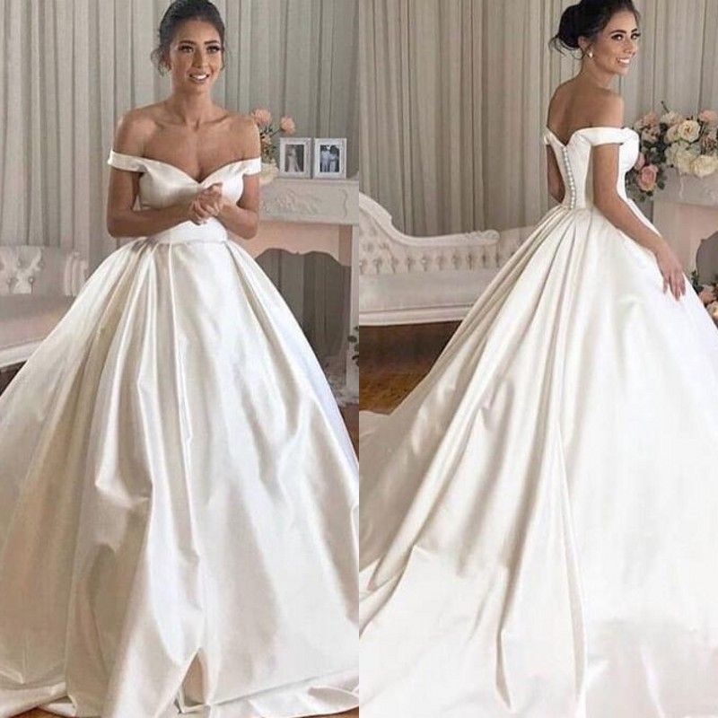 simple but elegant wedding dresses