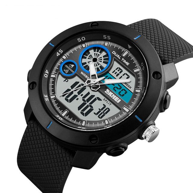 digital watch features