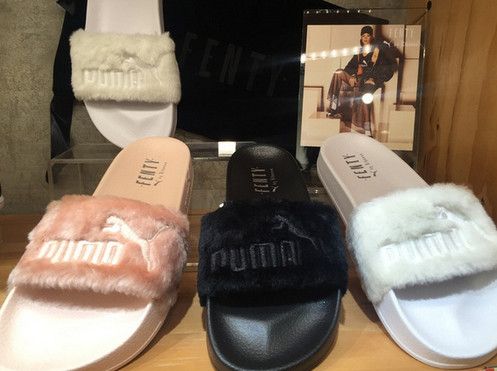 rihanna leadcat fenty slides