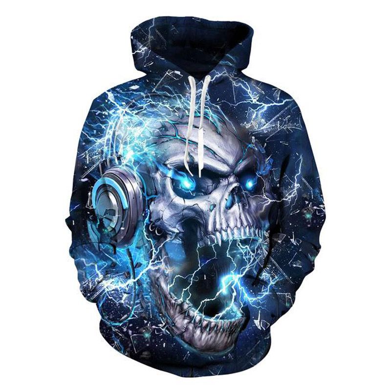 Compra Sudaderas Con Capucha Sudadera Con Capucha Hombres / Mujeres Sudaderas  3d Imprimir Cráneo Con Estilo Sudadera Con Capucha Sudaderas Con Capucha  Top S 5XL 8 Estilos Barato | Entrega Rápida Y
