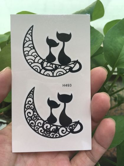 Acheter Imperméable Tatouage Temporaire Autocollant Licorne Cheval Mignon Chat Fleur Poisson Pissenlit Transfert De Leau Faux Tatouage Pour Enfants