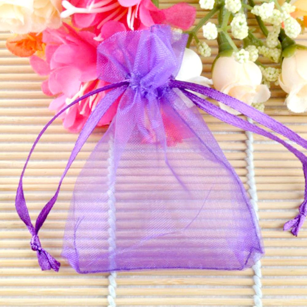 organza christmas bolsas