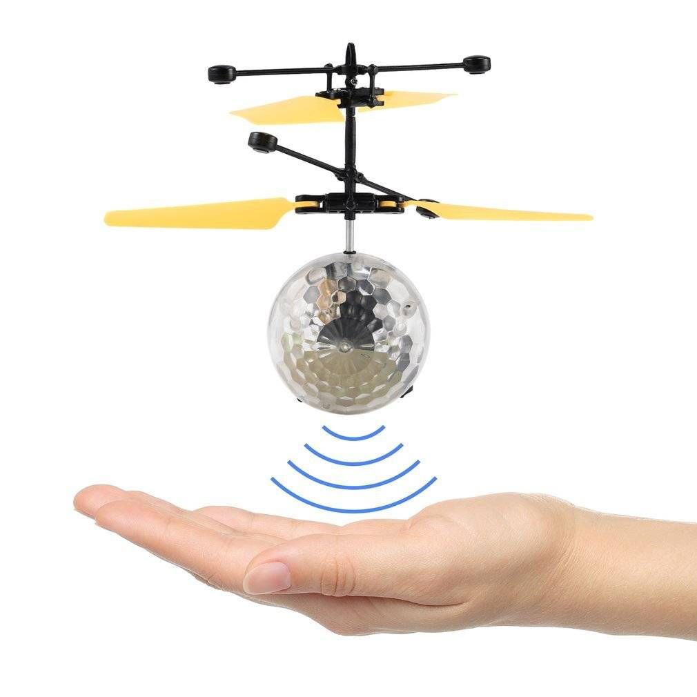 hand sensor ball helicopter