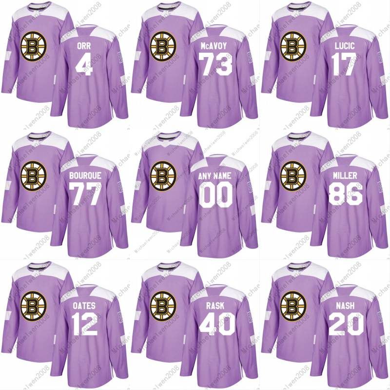 boston bruins cancer jersey