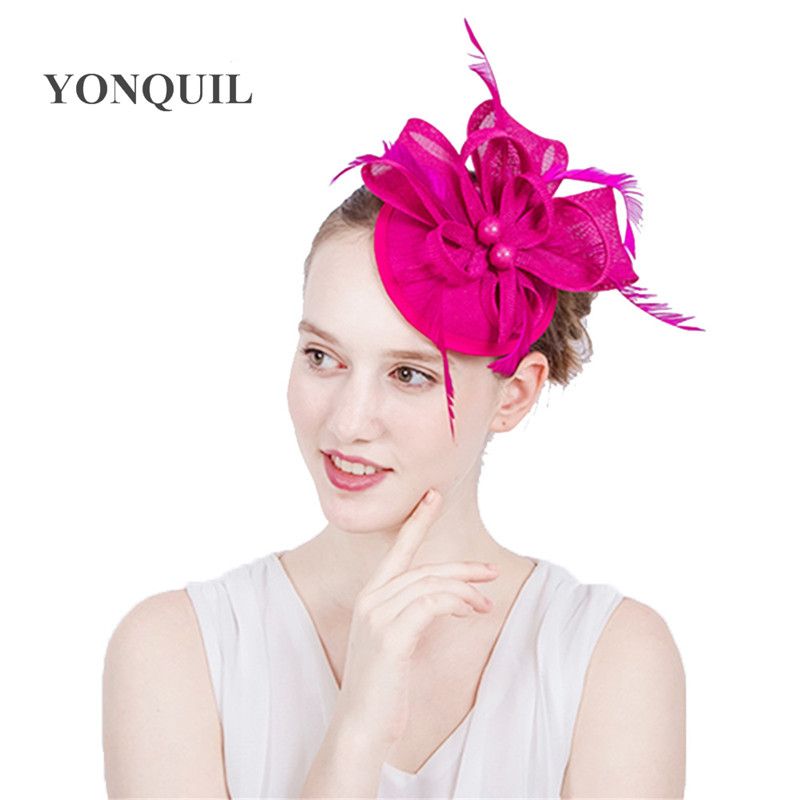 2019 2017 New Hair Style Women Chic Fascinator Hat On Hair Clips
