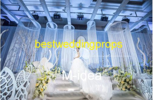 New Style 280cm Long The Wedding Stage Background Decoration Flowers Wedding Stage Ceiling Best0357 Birthday Decors Birthday Favors From Bestweddingprops 38 2 Dhgate Com