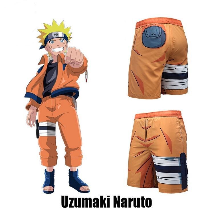 anime boy swim trunks