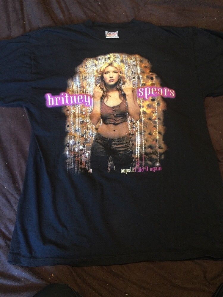 vintage britney spears t shirt