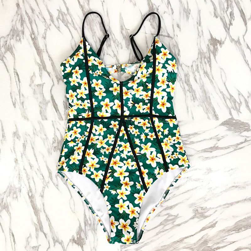 cupshe green one piece